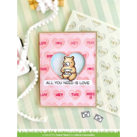 Lawn Fawn Conversation Heart Stencils (LF2478)